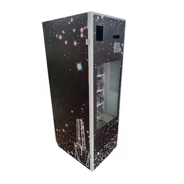 Self-help Dispenser Changing Vending Machine for Beauty Products Lipsticks Lashes Perfume Vending Machine