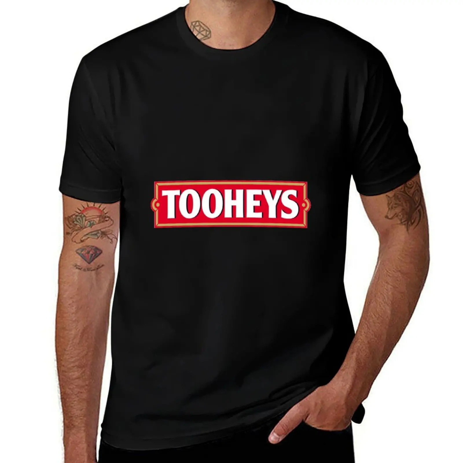 tooheys draft T-Shirt Active Wear Sports for Men T-Shirt