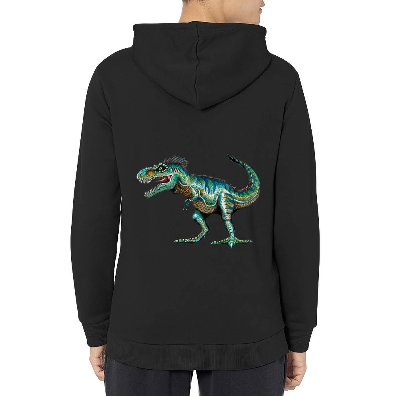 

T-Rex Dinosuar Hoodie hooded shirt japanese style korean style clothes clothes for men tracksuit men