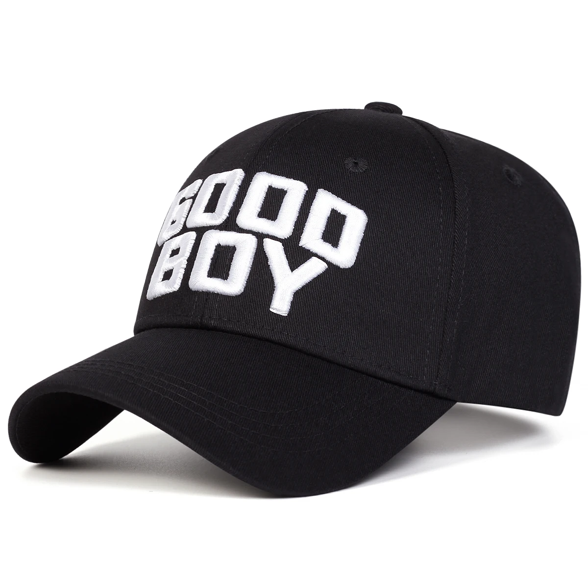 Unisex GOOD BOY Baseballkappen mit Stickerei, Frühling und Herbst, für den Außenbereich, verstellbare Freizeithüte, Sonnenschutzhut, Sportkappe – Detail 5