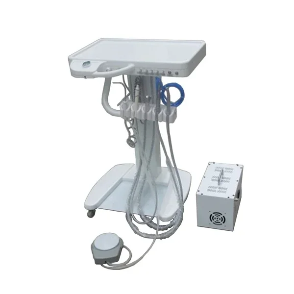 LK-A32 Portable den tal Turbine Unit Suitcase Full Set Work with Air Compressor Free