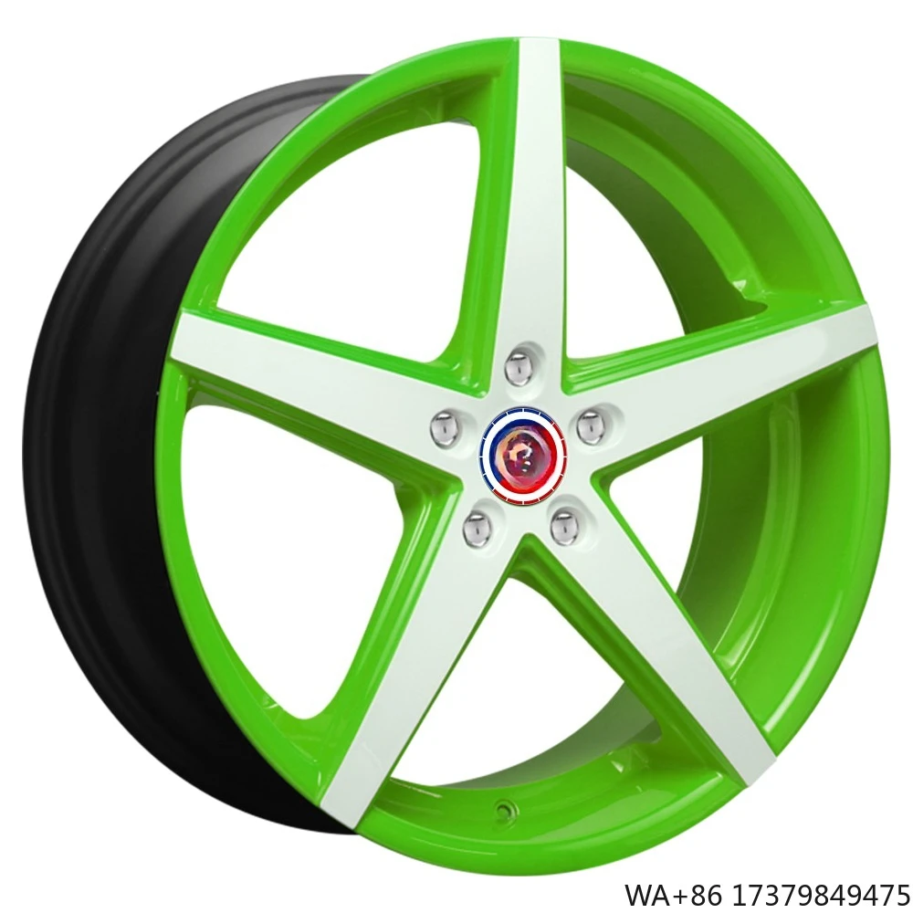 

Custom 1 Piece 5x120 5x112 5x130 Green Aluminum Alloy Forged Wheels Rims for Sale Car E90 E91 E92 F30 G80 F30 F31 F34 G20 G21
