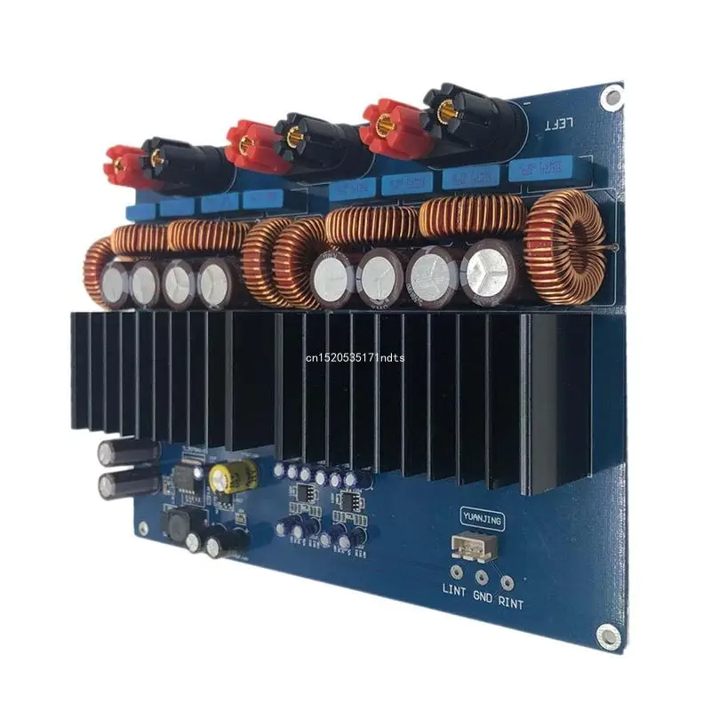 1200W TAS5630 + OPA1632DR 330UF/100Vx4 2.0 Channel Class D Digital Amplifier Board Dropship