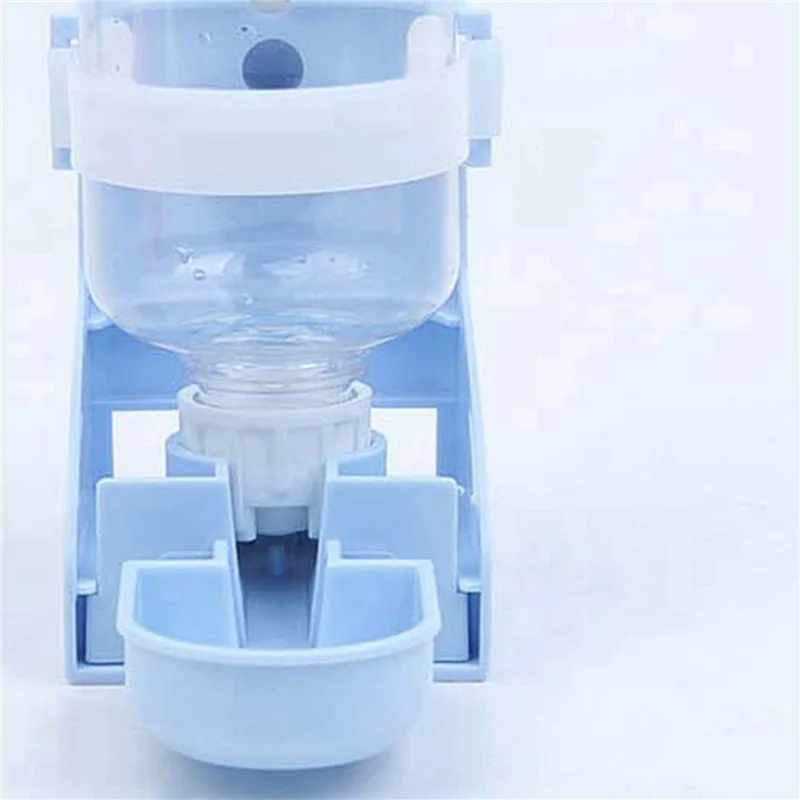 

A36T-3X 500ML Pet Parrots Birds Drinker Pigeon Drinking Water Feeder Bowl Cat Dog Cage Hanging Water Dispenser Device