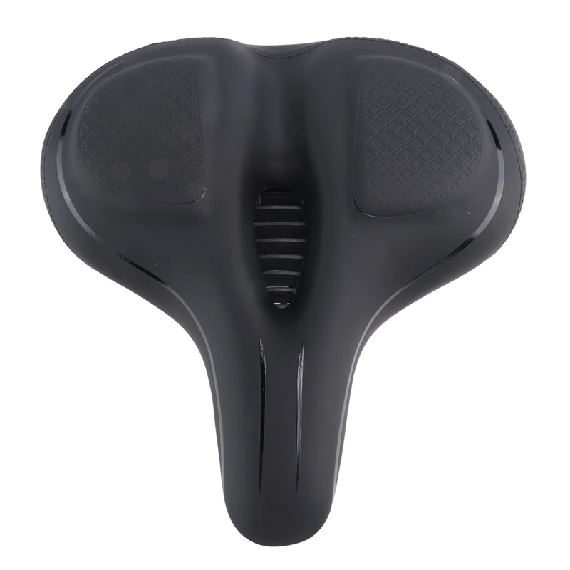 

Oversized Comfort Bike Seat, Most Comfortable Replacement Bicycle Saddle Wide Soft Padded Bike Saddle For Men