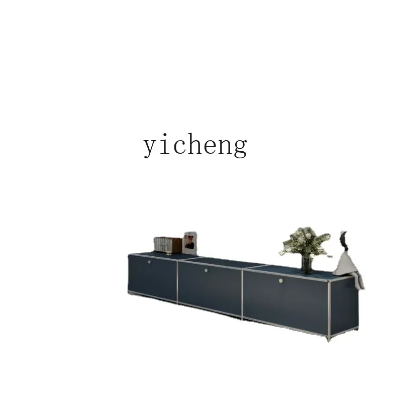 

Display Stand Stainless Steel Assembled Assembly Cabinet Household Bedroom Bedside Table