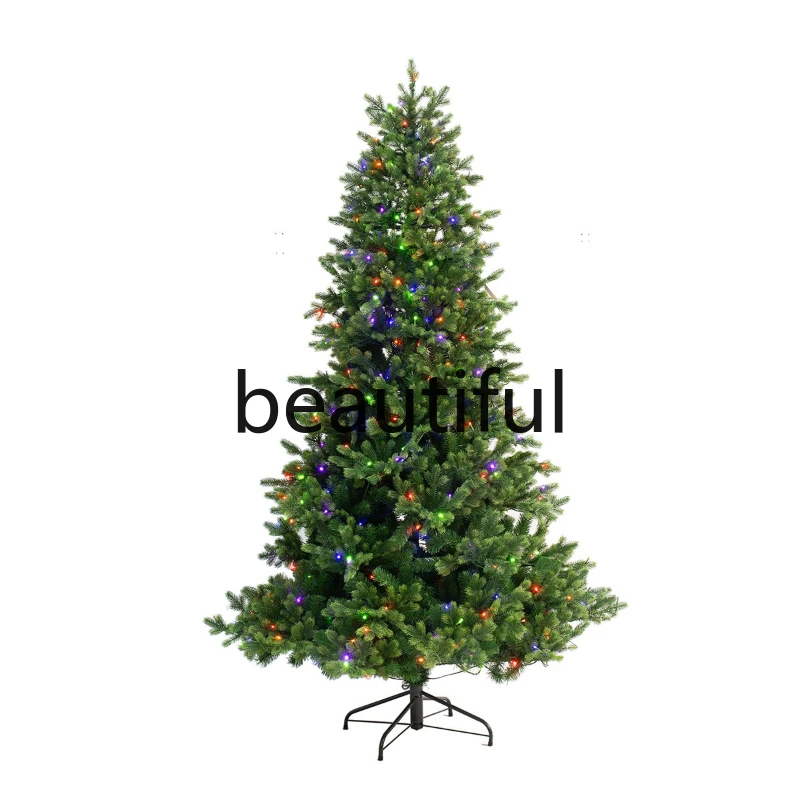 

Christmas tree LED warm color integrated Christmas tree floor decoration ornament