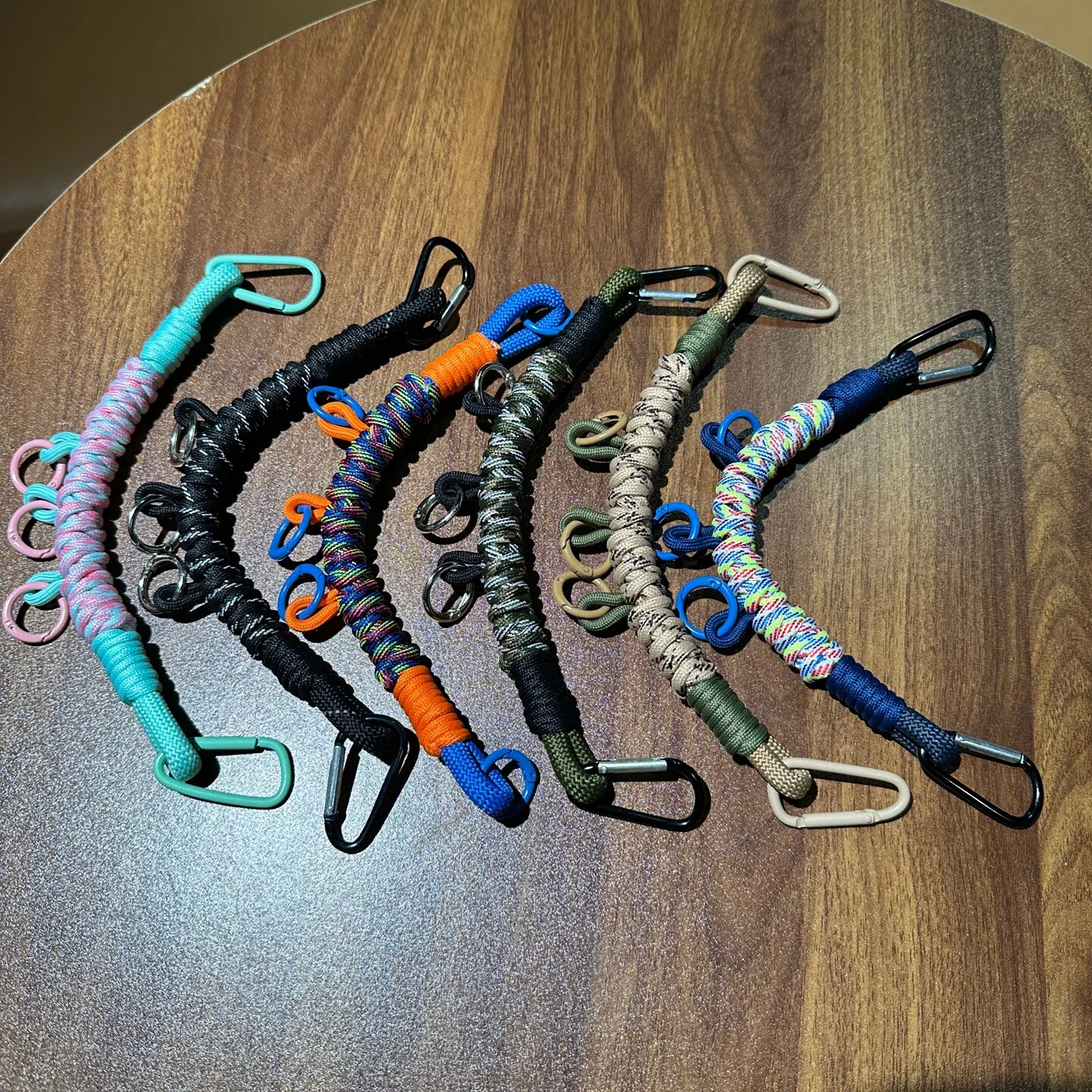Handmade Hiking Backpack Expansion Rope DIY Transformation Outdoor Pendant Hanging Woven Bag with Accessories