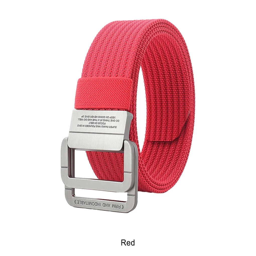 Nylon Multicoloured Stripes Casual Belt Stylish And Versatile For Any Outfit Durable Nylon Is Sturdy