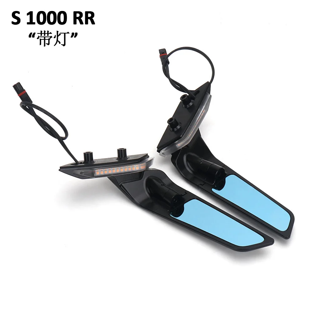 Motorfiets Achteruitkijkspiegel Achteruitrijcamera Zijspiegels Met LED Richtingaanwijzer Voor BMW S1000RR S1000 RR S 1000 RR 2019-2023 2024 2025