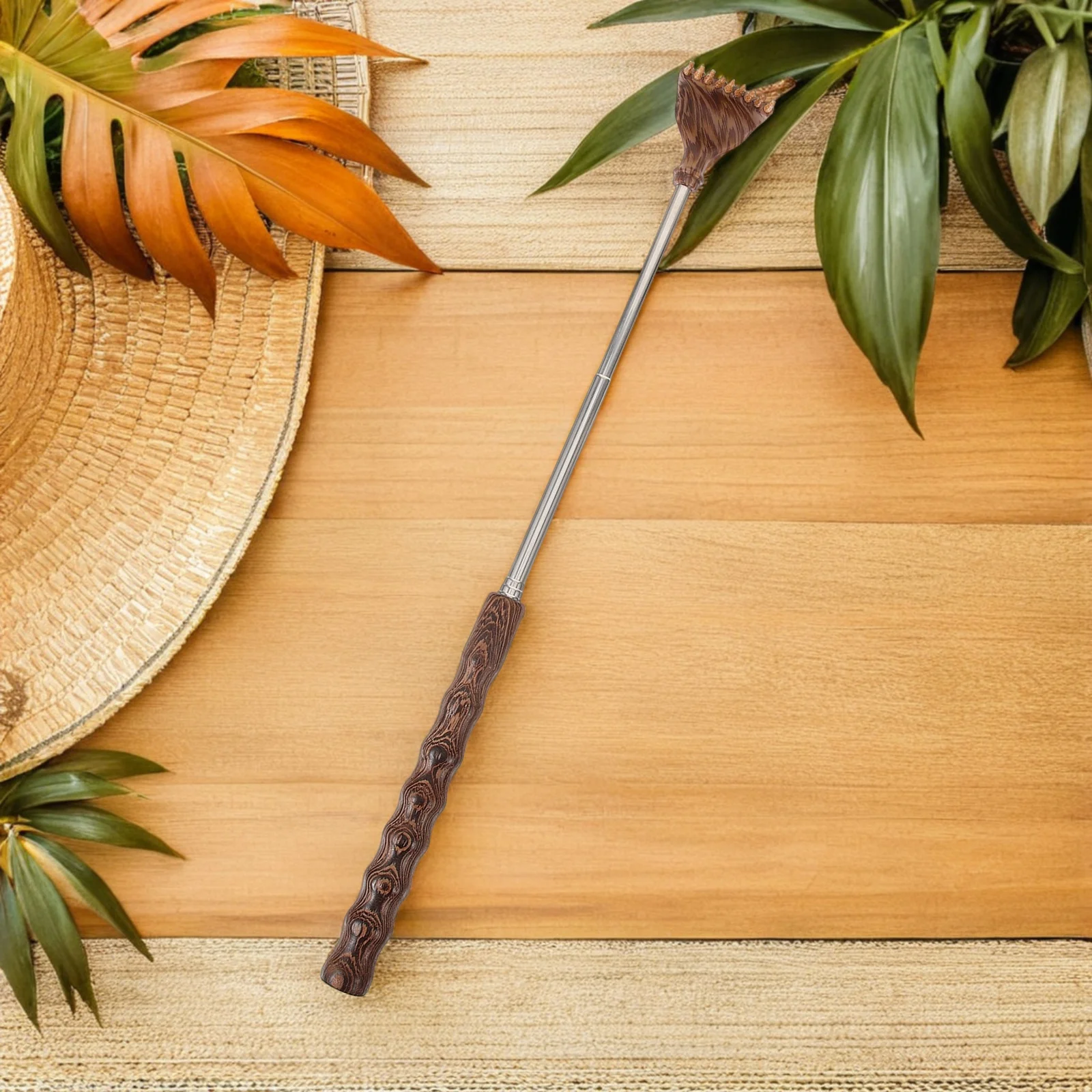 

2 шт. массажеры для спины для взрослых, в форме когтя, светло-коричневые, для женщин и пожилых людей