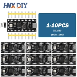 1-10pcs RP2040 Raspberry Pi Core Board Compatible With RP2 Raspberry Pi Pico Micropython