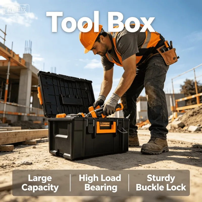 

Metal Heavy Duty Rolling Tool Chest Portable Lockable 6 Drawer Toolbox with Wheels Garage Mechanic Storage Organizer Tool Box