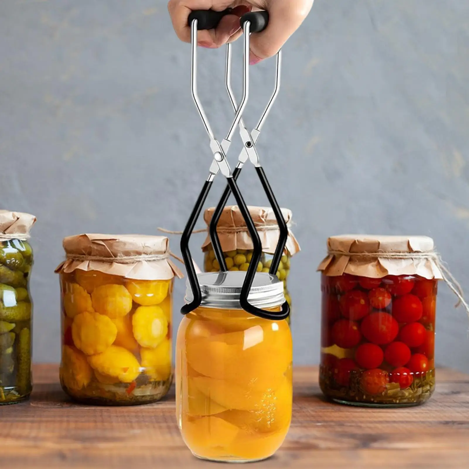 

Home Canning Supplies 4-in-1 Household Jar Accessories Multifunctional Canning Supplies For Sauce Jelly Tomato Fruits Vegetables