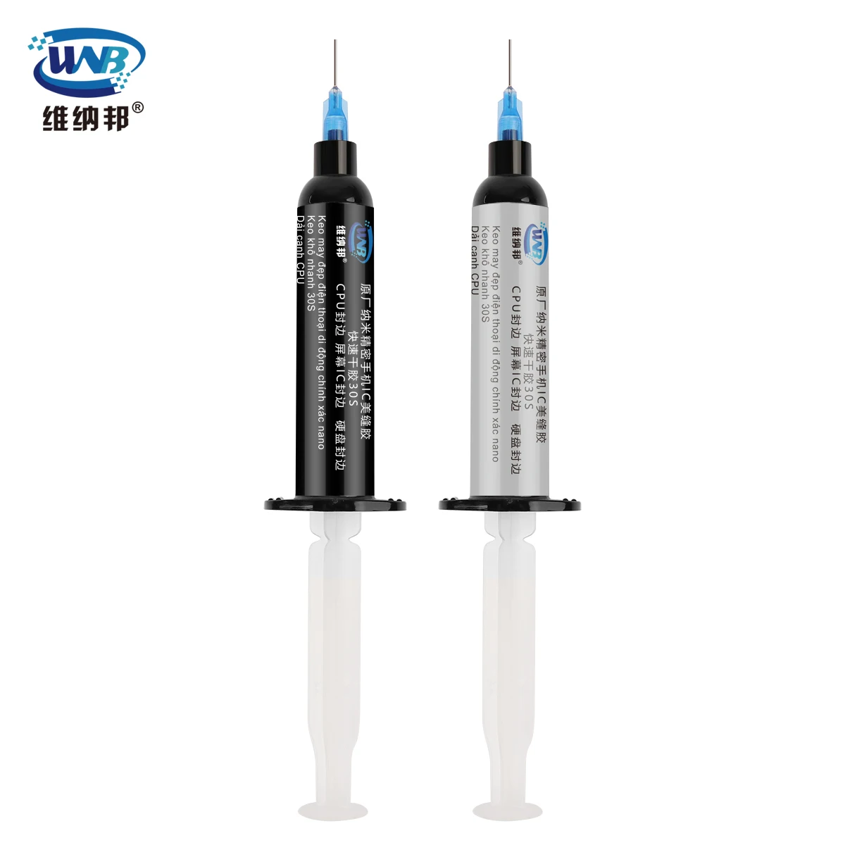 WNB W30 Series 5ml Black 30s Quick Drying Adhesive Universal UV Photosensitive Sealed Glue for Phone Chip Circuit Board Repair