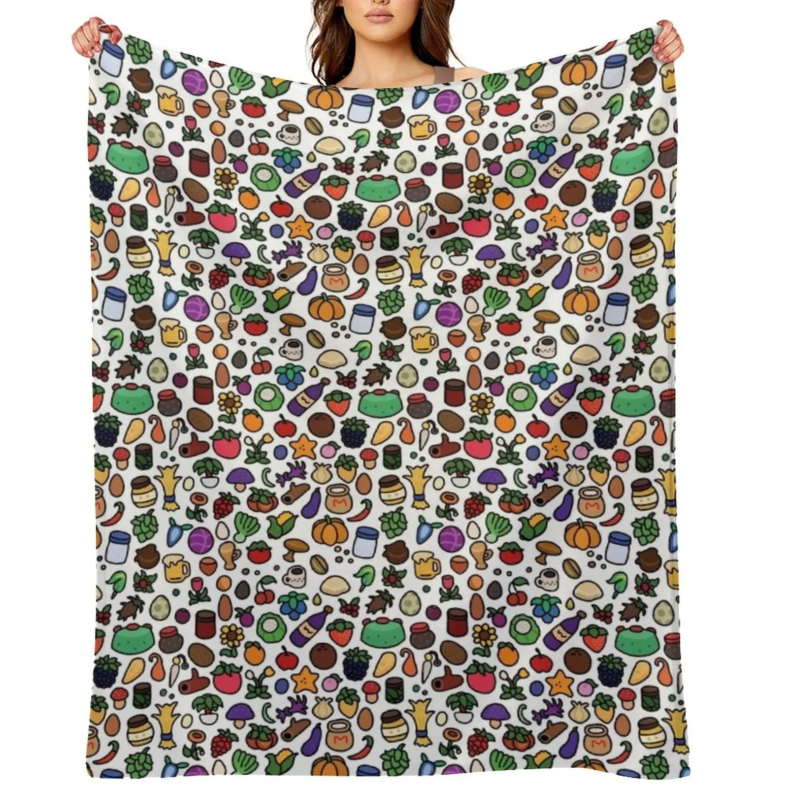 Farming Bundle Throw Blanket Flannels Designers anime Quilt Blankets