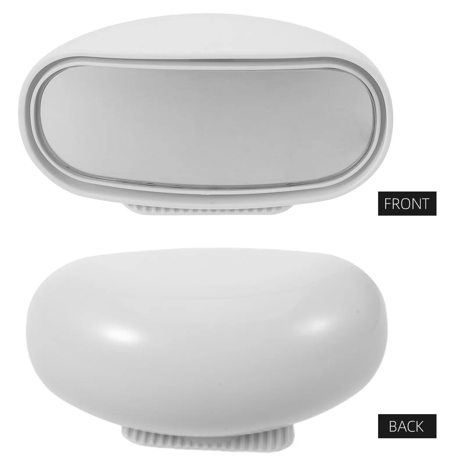 2Pcs Car Blindspot Mirror 360 Degree Rotating Adjustable Wide Angle Rearview Glass Baby Observation Side Mirror for Trucks Suvs