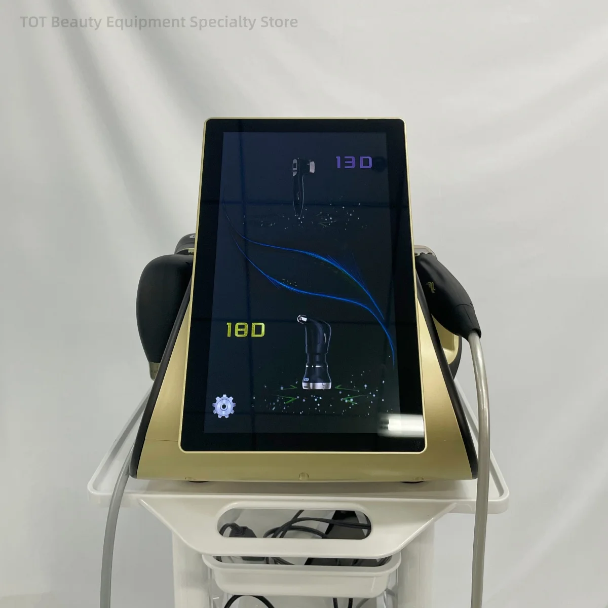 22D‑Max Hifu Beauty Machine 13.3 Inch Hd Touch Screen Non‑Invasive Anti‑Aging Face Lifting Body Shaping Device For Salon Spa