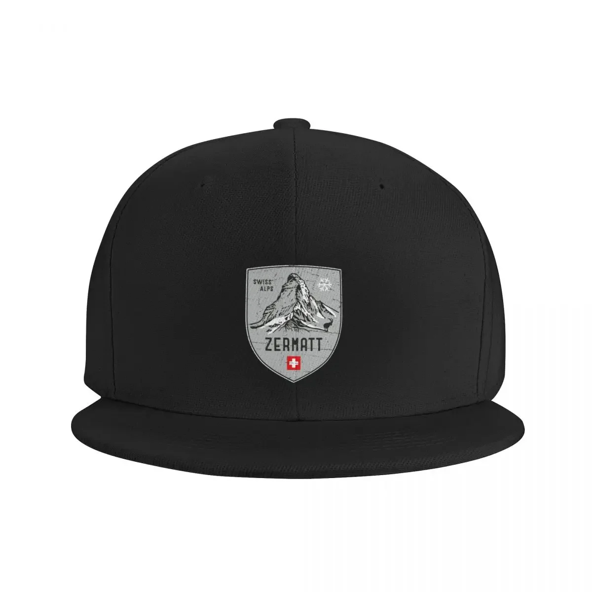 Zermatt Mountain Switzerland EmblemSticker Baseball Cap summer hats Golf Wear Military Tactical Caps Women Hat Men's