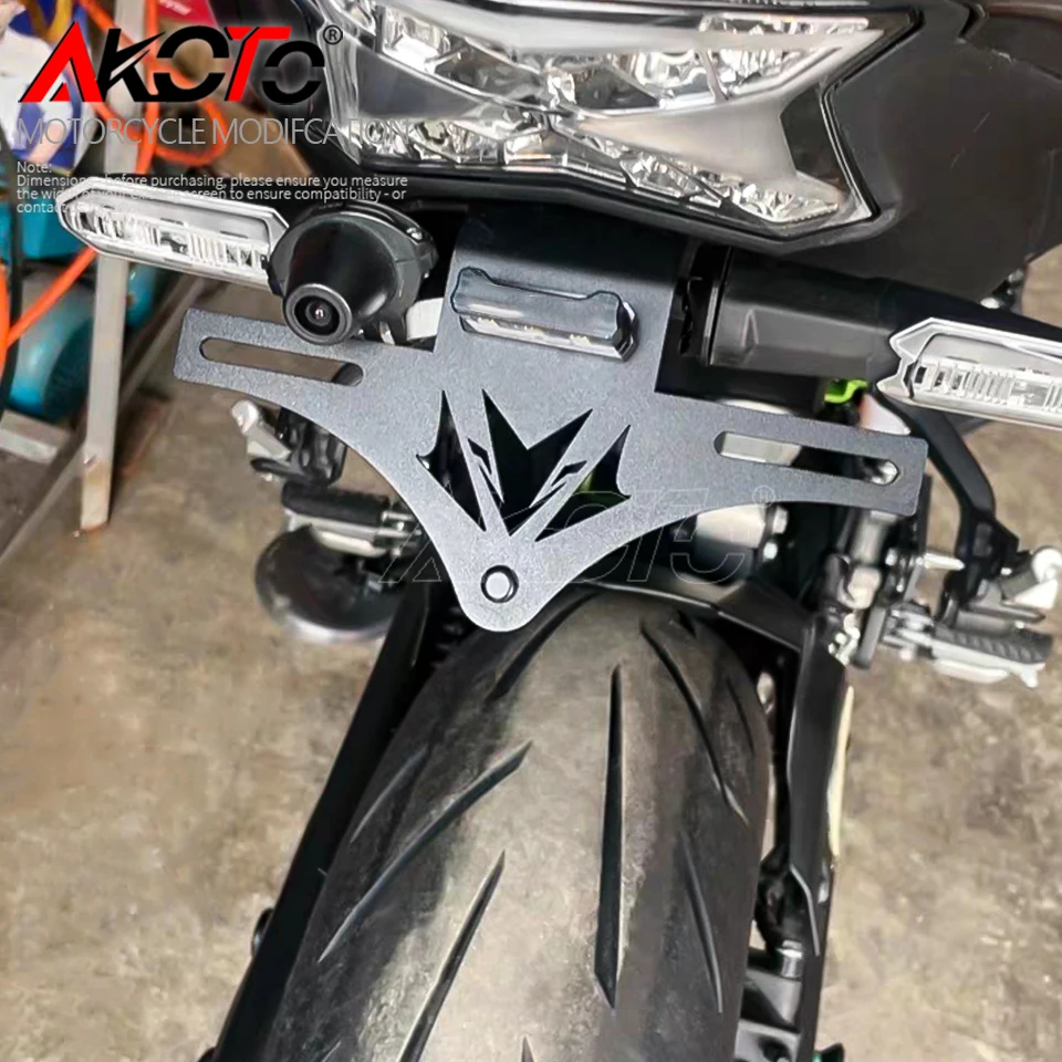 Guardabarros limpio trasero 2025-2026 eliminador para Kawasaki Z900 /SE Z 900 900SE Z900SE piezas de motocicleta accesorios LED para matrícula