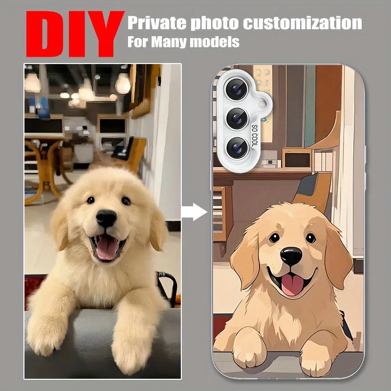 Luxury DIY New Customized Phone Case for Oppo Reno15 Reno14 Reno13 Reno12 Reno11 Reno10 Reno8 Z F T Pro Plus 4G 5G Back Cover