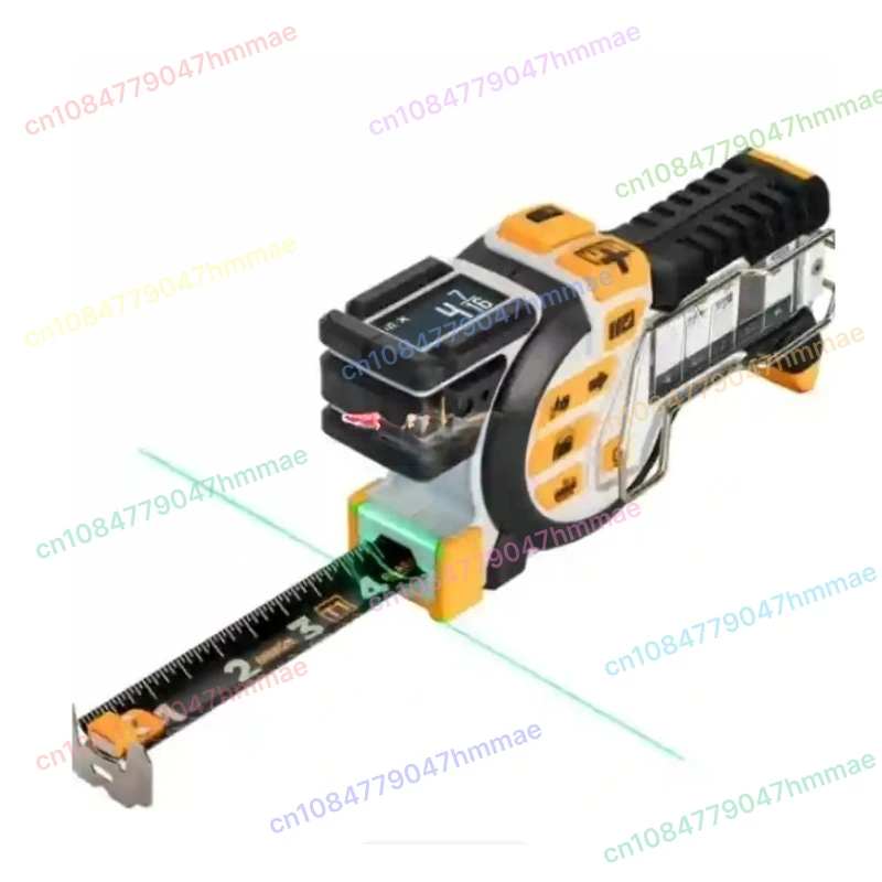

Умная электронная лазерная рулетка с двойным дисплеем и функцией хранения данных, 7,6 м
