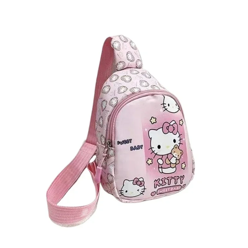 

Sanrio Chest Bag for GirlCute Nylon Hello Kitty Mini Kawaii High Quality Portable Toddler Bags