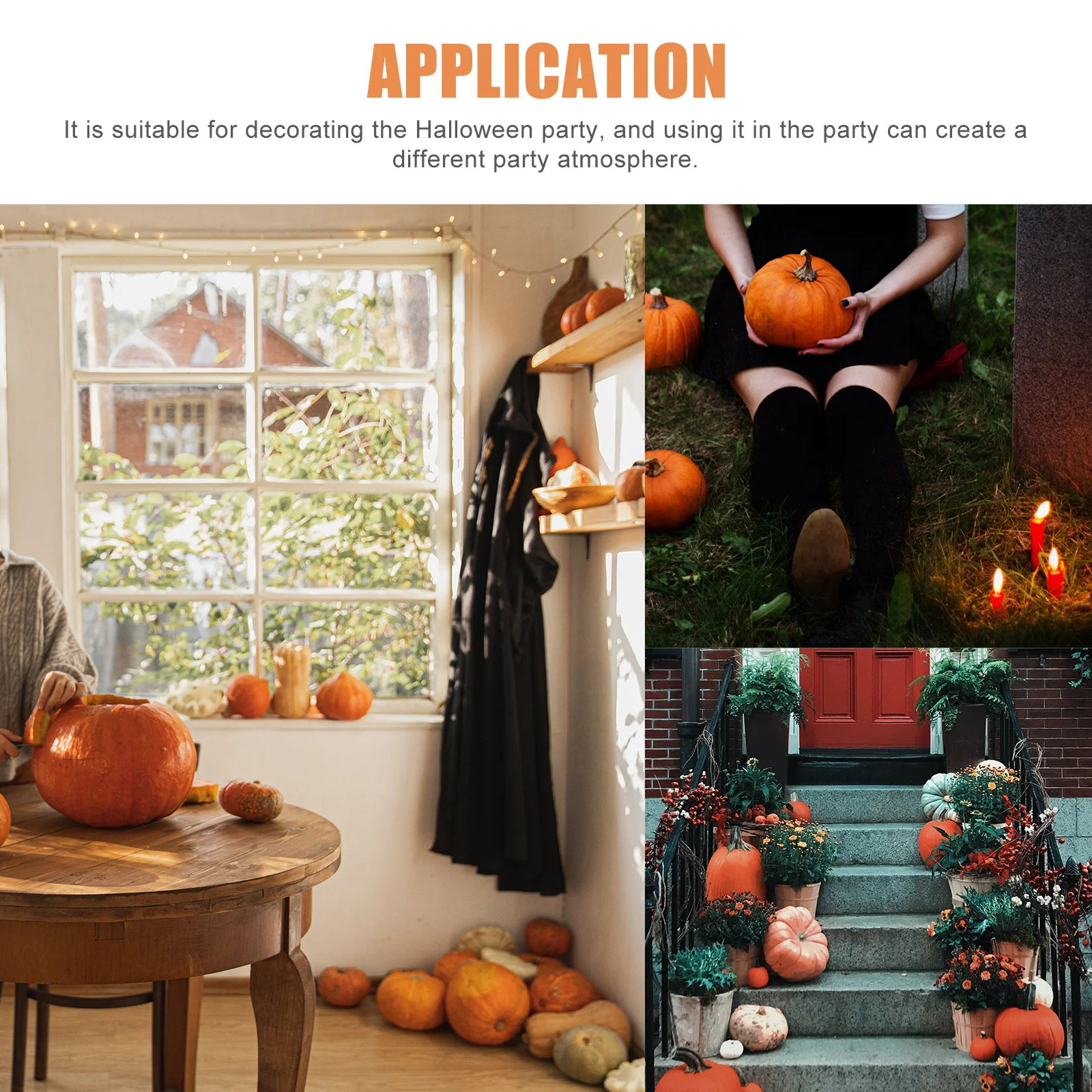 1Pcs Halloween Pumpkin LED String Light Stylish Decorative Lighting for Parties Halloween Light Festival Lamp Decor