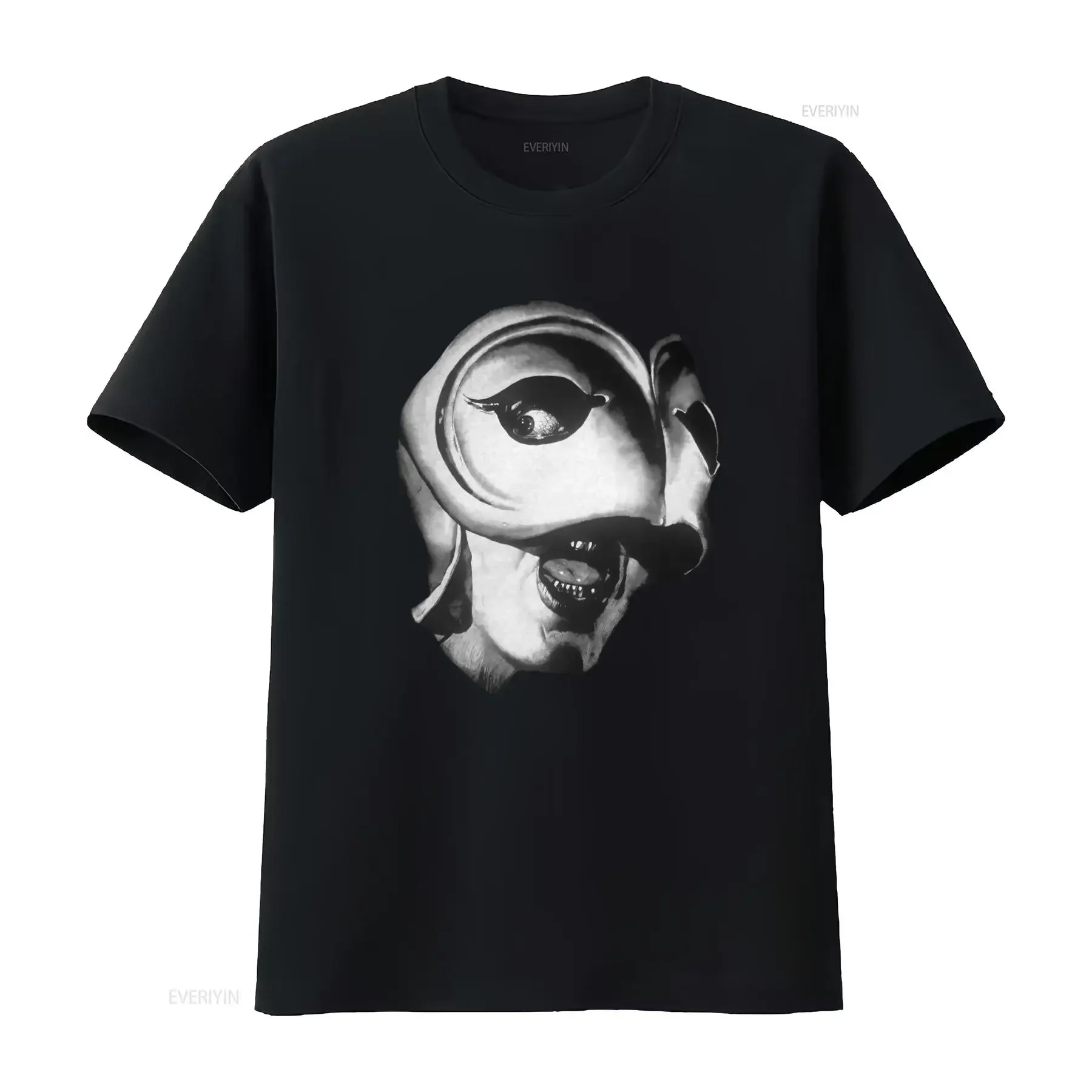 Phantom of the Paradise Women's Pre shrunk Hand Screened 100 Cotton T Shirt Unique Mask Print vintage Washed designer clothes