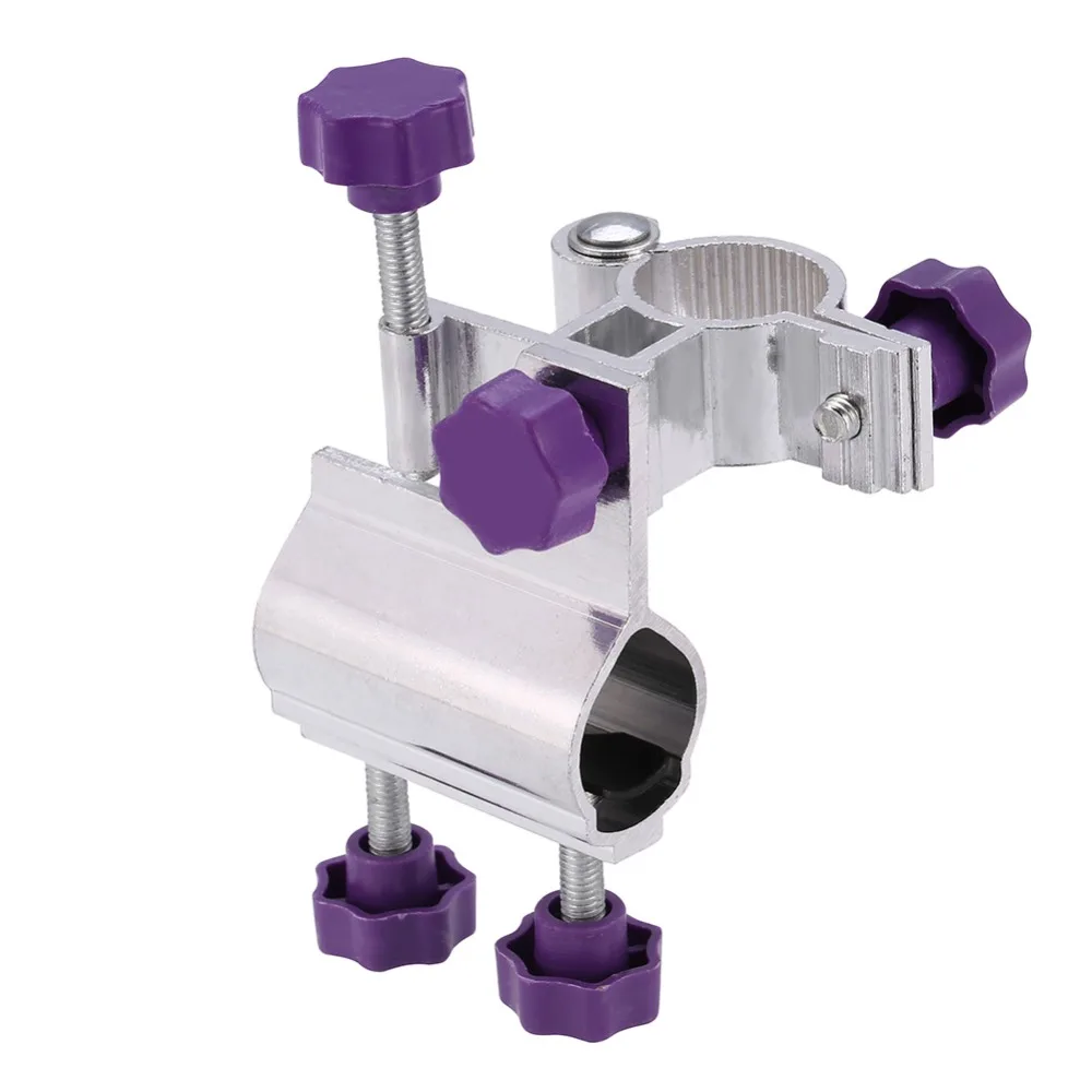 2PCS Aluminum Alloy Fishing Rod Holder Right Or Left 2 Colors Fishing Rod Bracket Adjustable Fishing Pole Holder for 25mm Tube