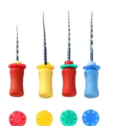 

100Pcs Multicolour Dental Endo File Disinfection Root Canal Rotary File Silicone Marking Counter Flower Circle Ring Counter Tool