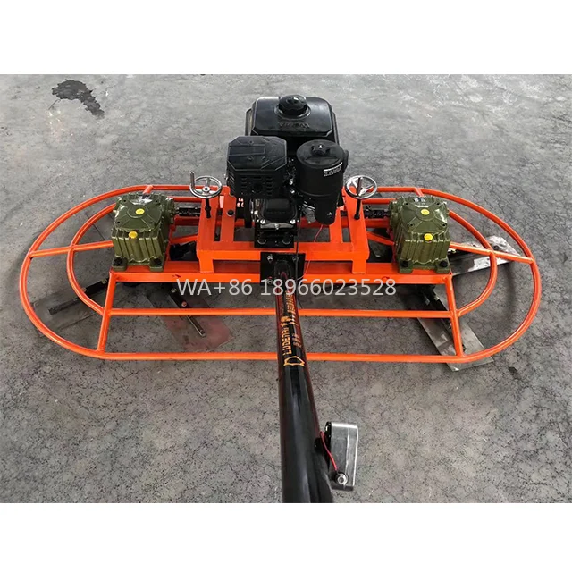 

150R/Min Disc Speed Great for Narrow and Complex Pavement Roads Globally Handheld Power Trowel