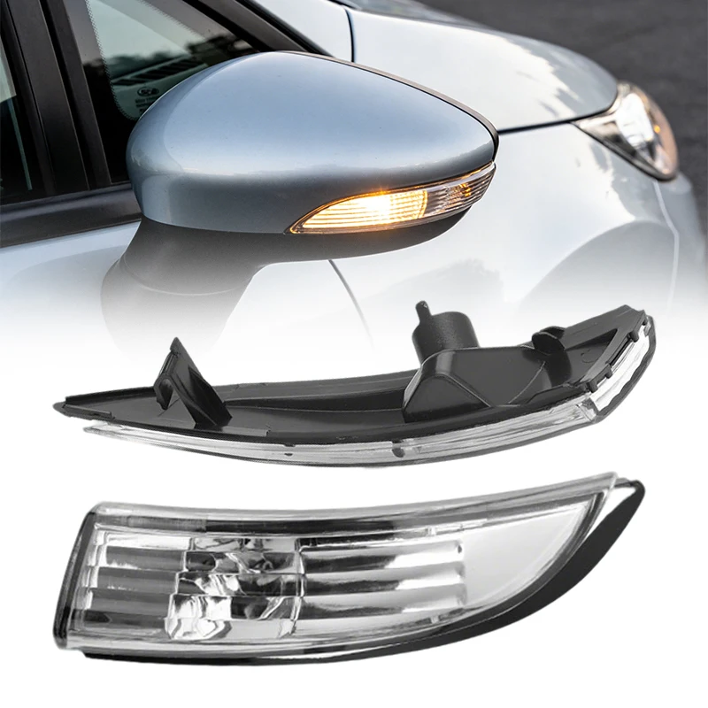 

Световой индикатор поворота для бокового зеркала автомобиля без лампы, крышка указателя поворота для Ford Fiesta 2008–2017, для Ford B-Max 2012–2017 15472741748313