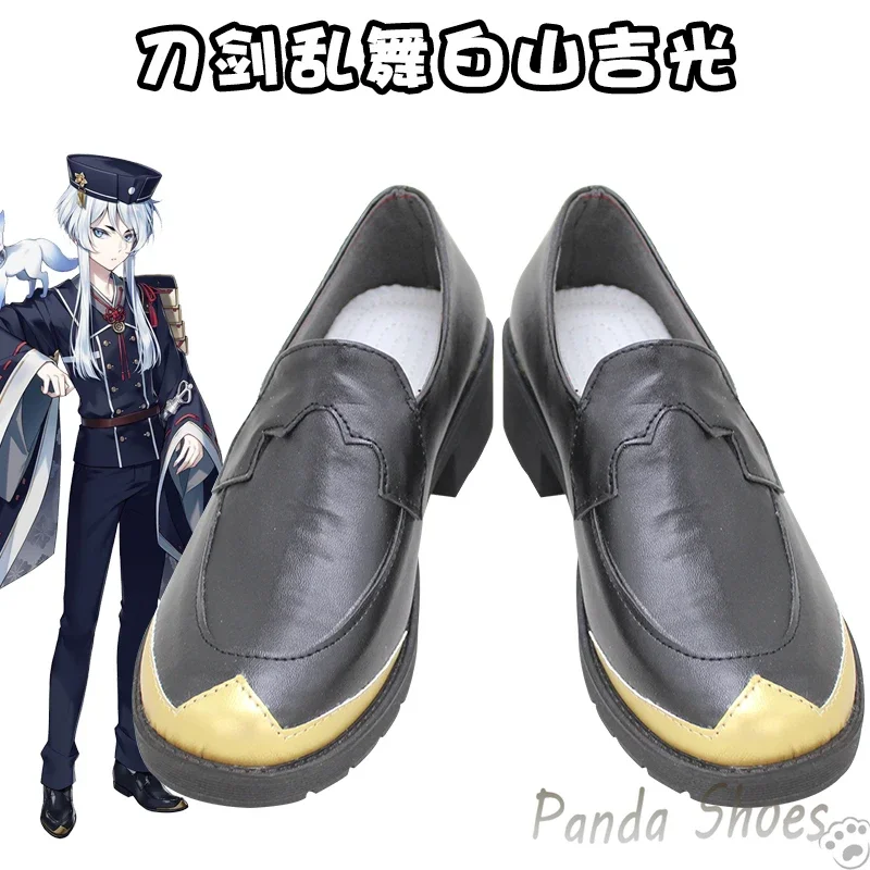 รองเท้าคอสเพลย์อนิเมะ ดาบแห่งการเต้นรำ ฮาคุซัน โยชิมิตสึ สำหรับงานคอนเวนชั่น ปาร์ตี้ฮาโลวีน