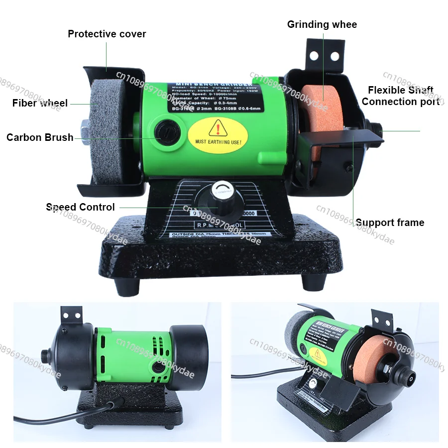 Mini Desktop Sander 150W Multi-function Carving Machine Knife Grinder Carving Pen for DIY Wood Carving Jade Polishing Grinding view 3