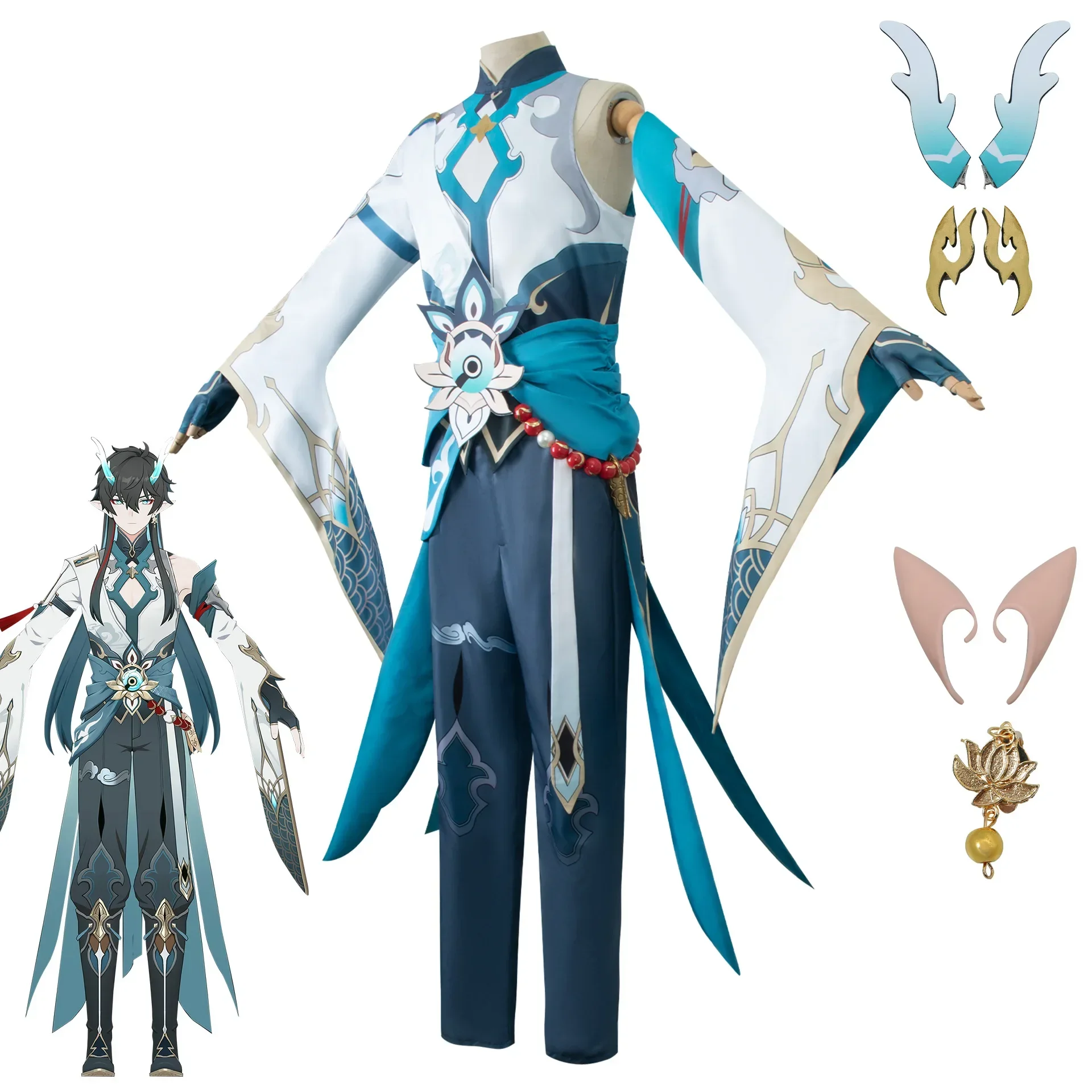 

Collapse Star Dome Railway Cos Uniform Dan Hengyin Yuejun Cosplay Clothing Animation Game With The Same Suit Male