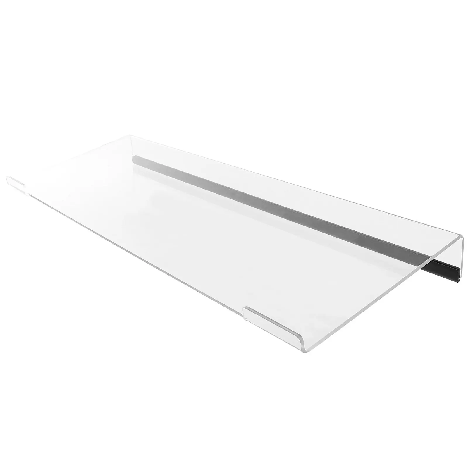 

Ergonomic Transparent Keyboard Stand for Desk Low Front Lip Design Comfortable Typing Angle Fits All Computer Keyboards Keyboard