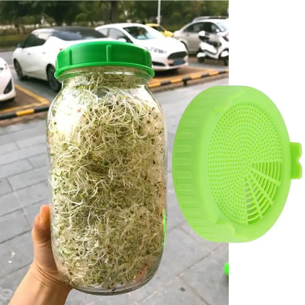 Germination Mesh Food Grade for Mason Jar Sprout Cover Nursery Trays Sprouting Lid Seed Growing