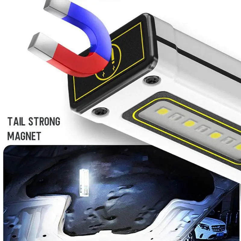 Wiederauf ladbare LED-Taschenlampe Aluminium legierung High Lumen wiederauf ladbare Blitzlicht Camping liefert Power Bank für Wanderer Kletterer