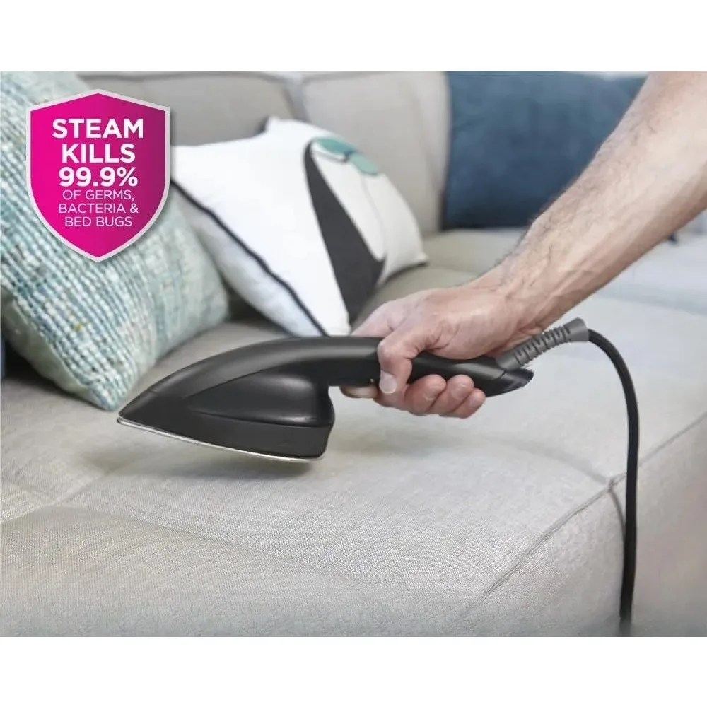 مكواة بخار للملابس - مكواة بخار للملابس مع لوح كي 65 بوصة 45 ثانية تسخين، سعة 1 لتر، كي 1500 وات #2