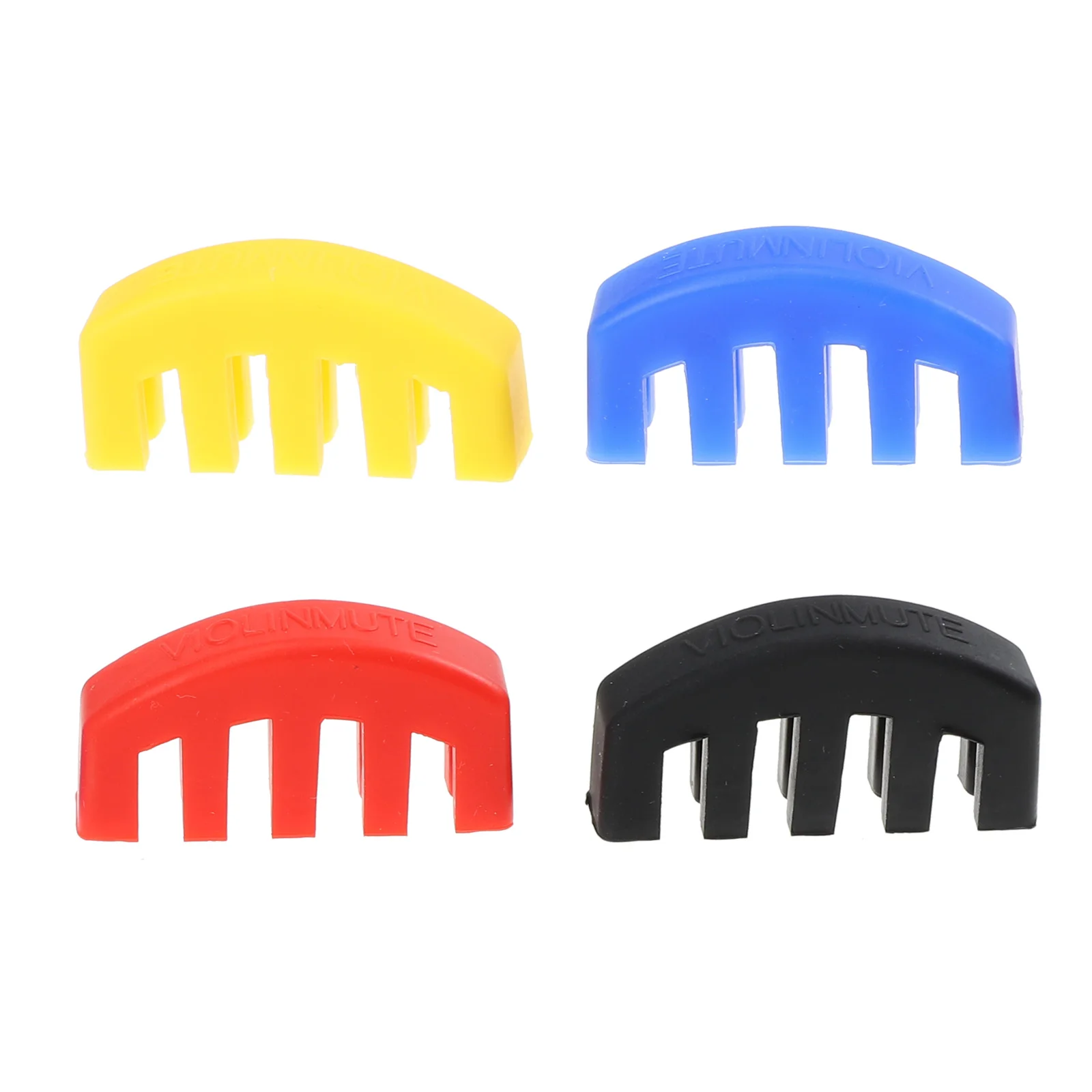 

Violin Mute Instruments Musical Accessories Special Rubber Fiddles Practice Silencers