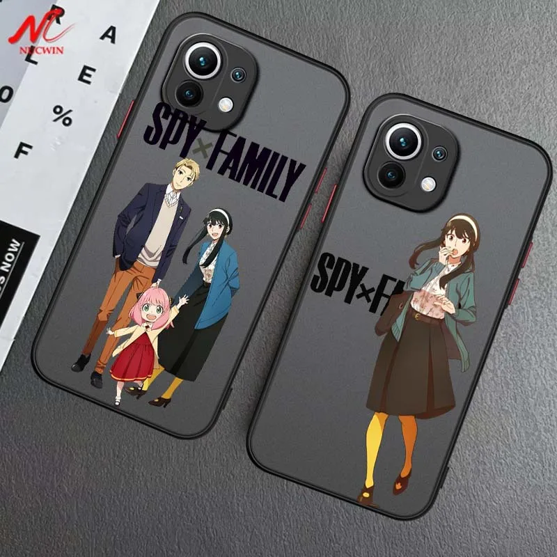 

Fashion Spy Playing House Cute For Xiaomi 14T 13T 13 12T 12 12S 11T 11 11i 10 10T Ultra Pro Lite Frosted Translucent Phone Case