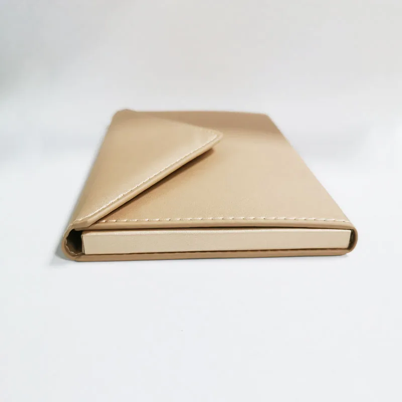 การ์ดอวยพรวิดีโอหน้าจอ LCD ขนาด4.3นิ้ววัสดุหนัง PU สำหรับธุรกิจดีไซน์ใหม่