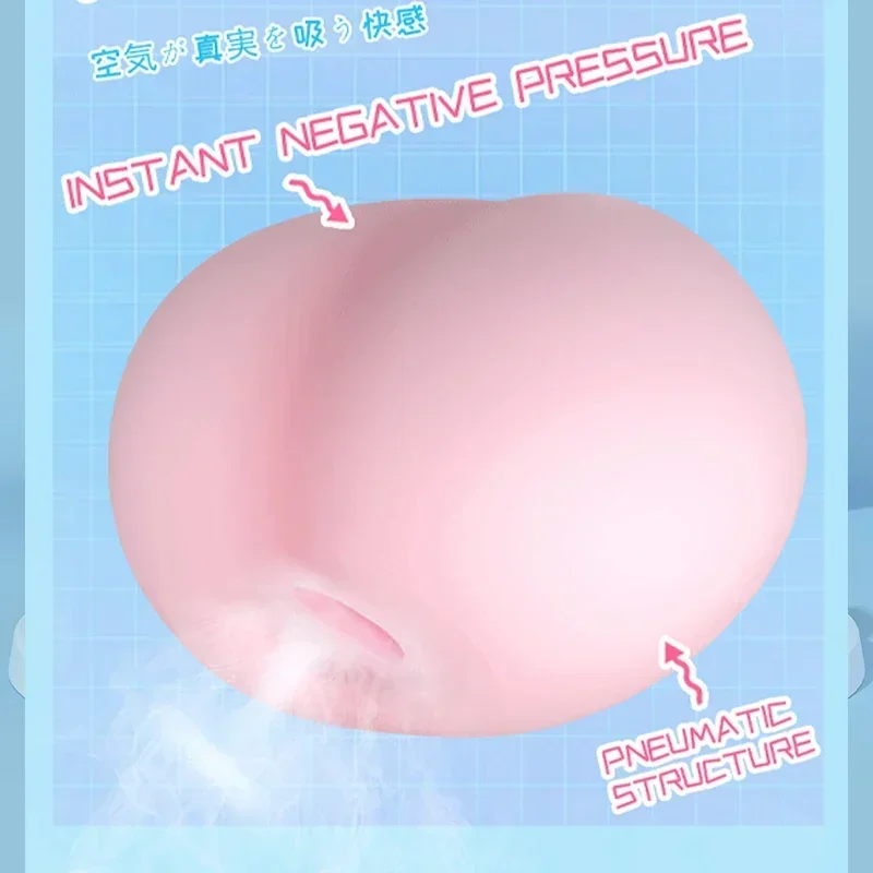 Peach Butt Warming Male Masturbator Cup Vagina Masturbation Blowjob Pussy Mastuburator Sexy Toy for Men Mastubator Adult Toy Men - Image 4