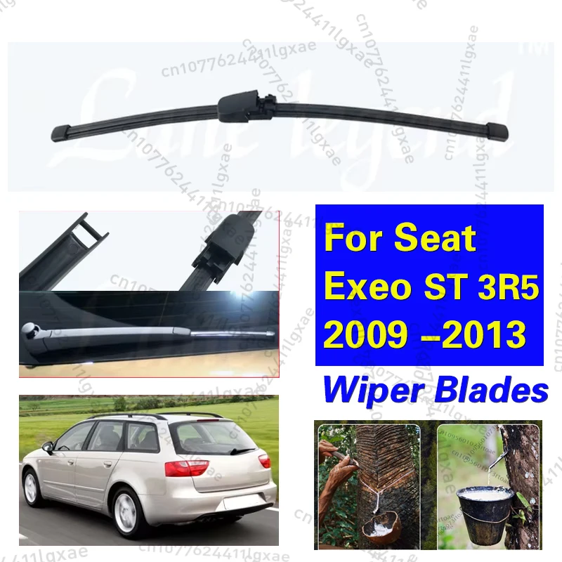 

Car Wiper 13" Rear Wiper Blade For Seat Exeo ST 3R5 2009 2010 2011 2012 2013 Windshield Windscreen Rear Window Car Accessories