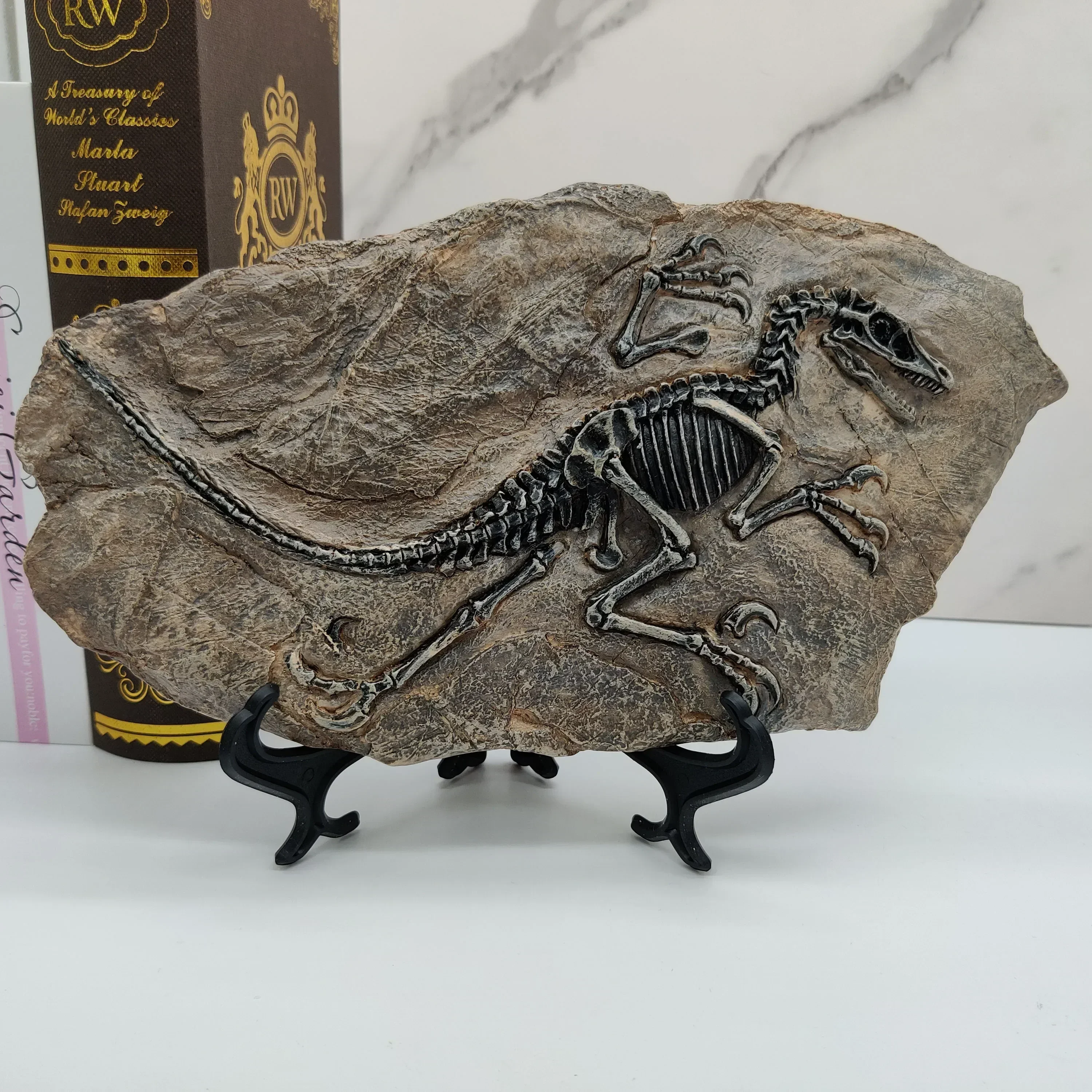 Simulation Dinosaur Fossil Ornament Retro Home Display House Decoration Archaistic Room Decor