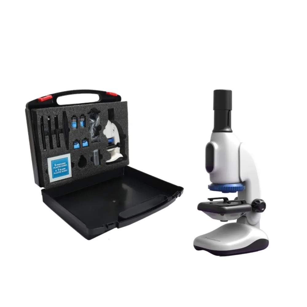 children's-educational-microscope-science-tool-set-kids'-school-lab-learning-toy-kit-biological-microscope