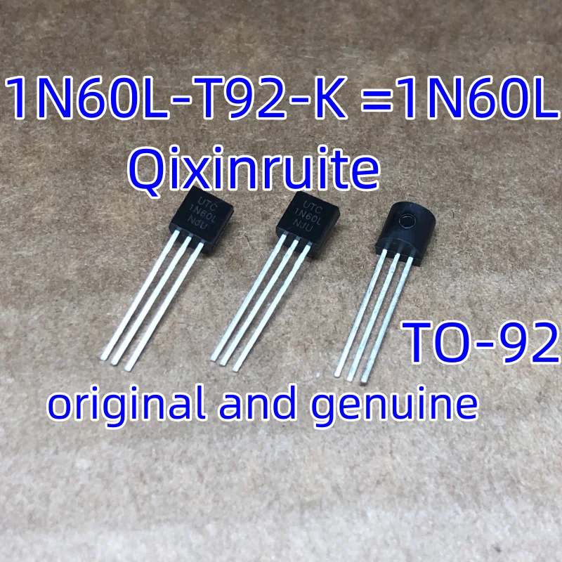 Qixinruite New original 1N60L-T92-K=1N60L TO-92-3 N-channel 1W 1.2A 600V MOSFET