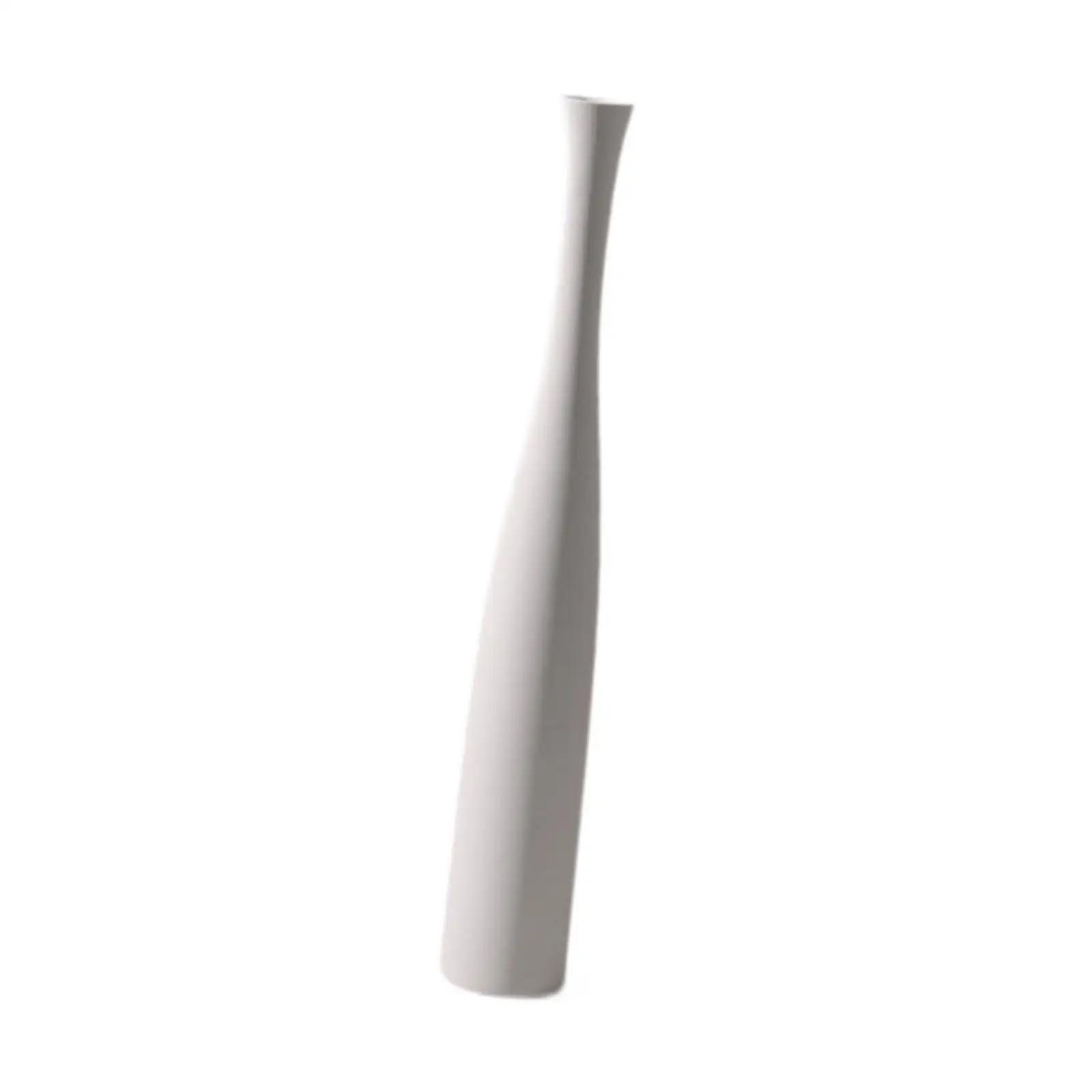 Bud Vase Flowerpot Decors Planter Tall Ceramic Flower Vase Slender Vase Floor Vase for Home Side Table Fireplace Desktop Display