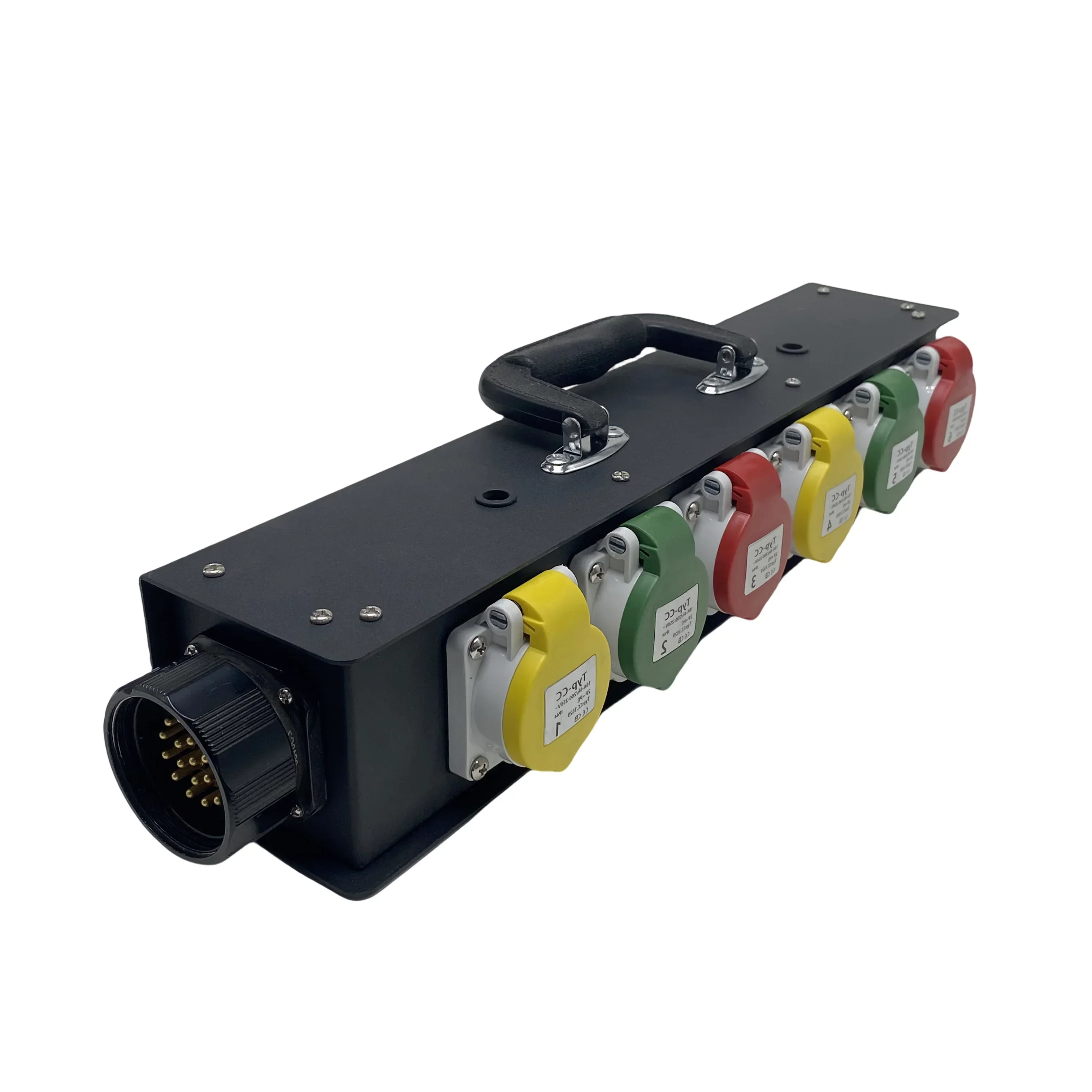 2025 Premium Products 19 Pin Socapex Input 6 Channels 16A CEE Outputs Power Distribution box for Stage